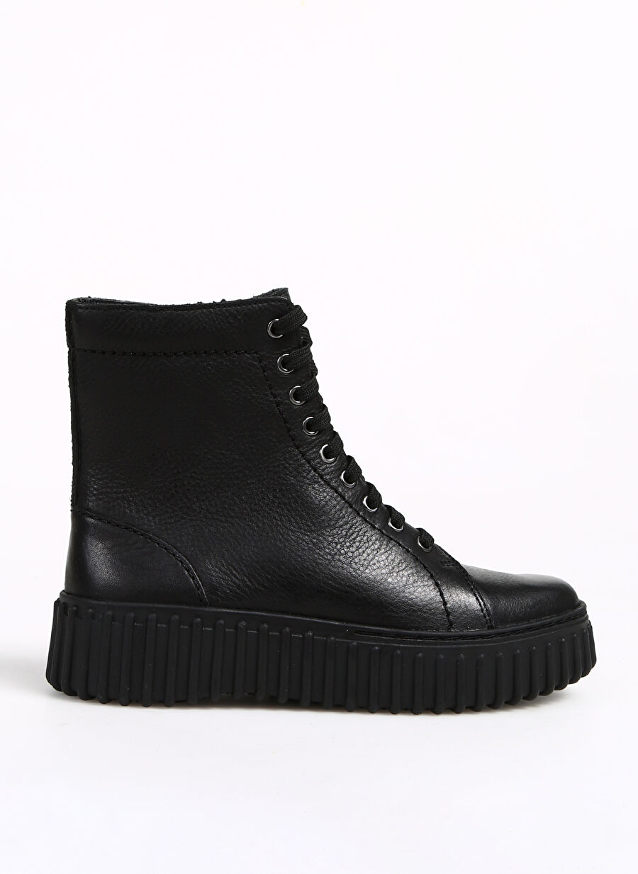 Clarks Siyah Kadın Deri Bot 26173870