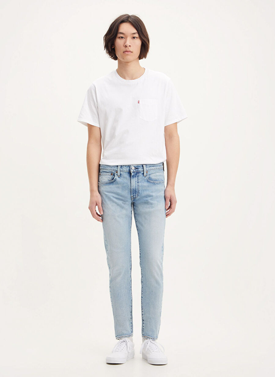 Levis Mavi Erkek Skinny Fit Denim Pantolon 84558-0170