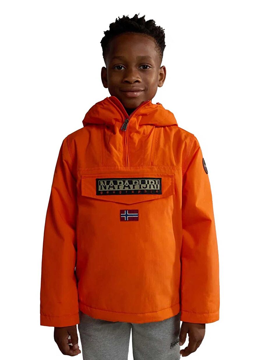 Napapijri Kırmızı Erkek Çocuk Mont NP0A4HHKA001 K RAINFOREST WI 2