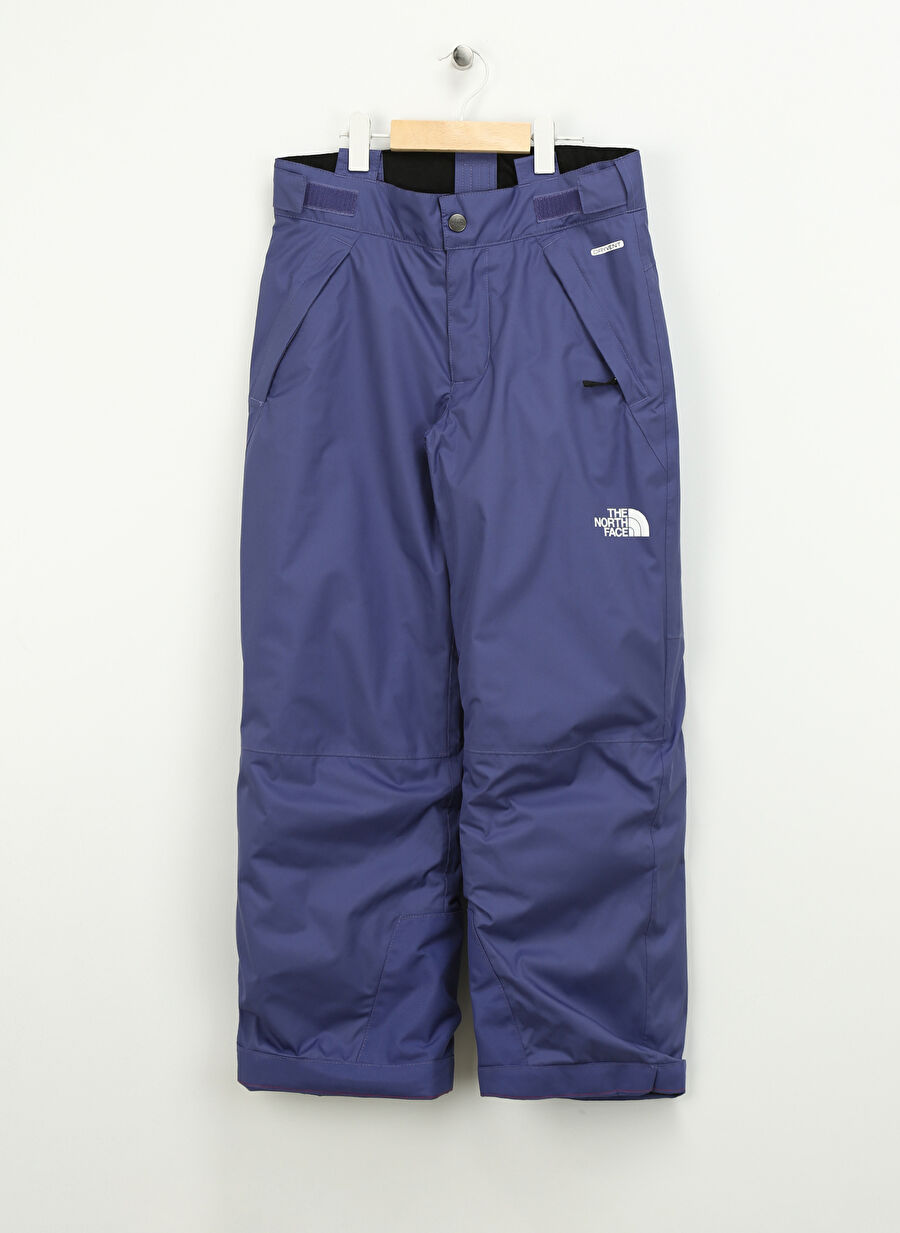 The North Face Lastikli Bel Mavi Erkek Çocuk Kayak Pantolonu NF0A8556I0D1 TEEN SNOWQUEST SUSPEND