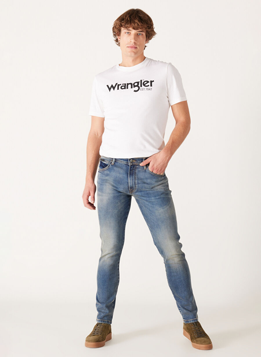 Wrangler  LARSTON Düşük Bel Slim Fit Erkek Denim Pantolon W18S031XT