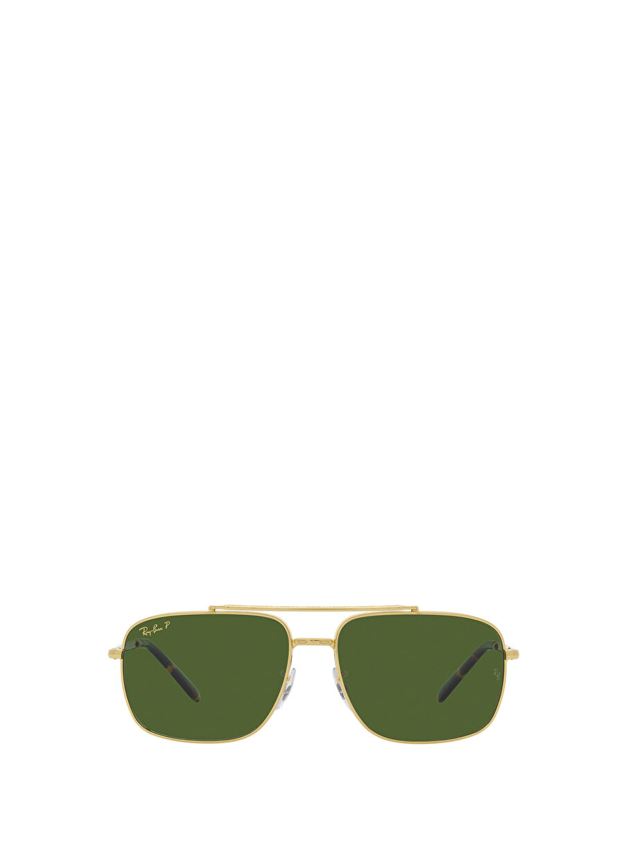 Ray-Ban RB3796 Dikdörtgen Altın Unisex Polarize Güneş Gözlüğü