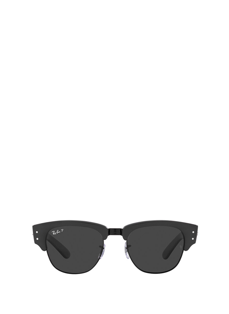 Ray-Ban Mega Clubmaster RB0316S Kare Siyah Polarize Unisex Güneş Gözlüğü