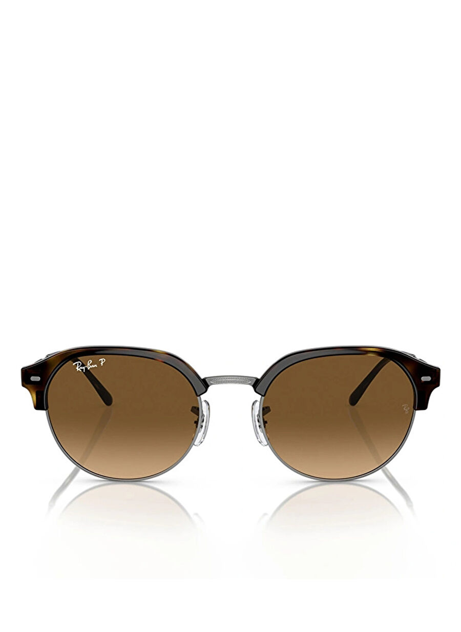 Ray-Ban RB4429 Oval Kahve Unisex Polarize Güneş Gözlüğü