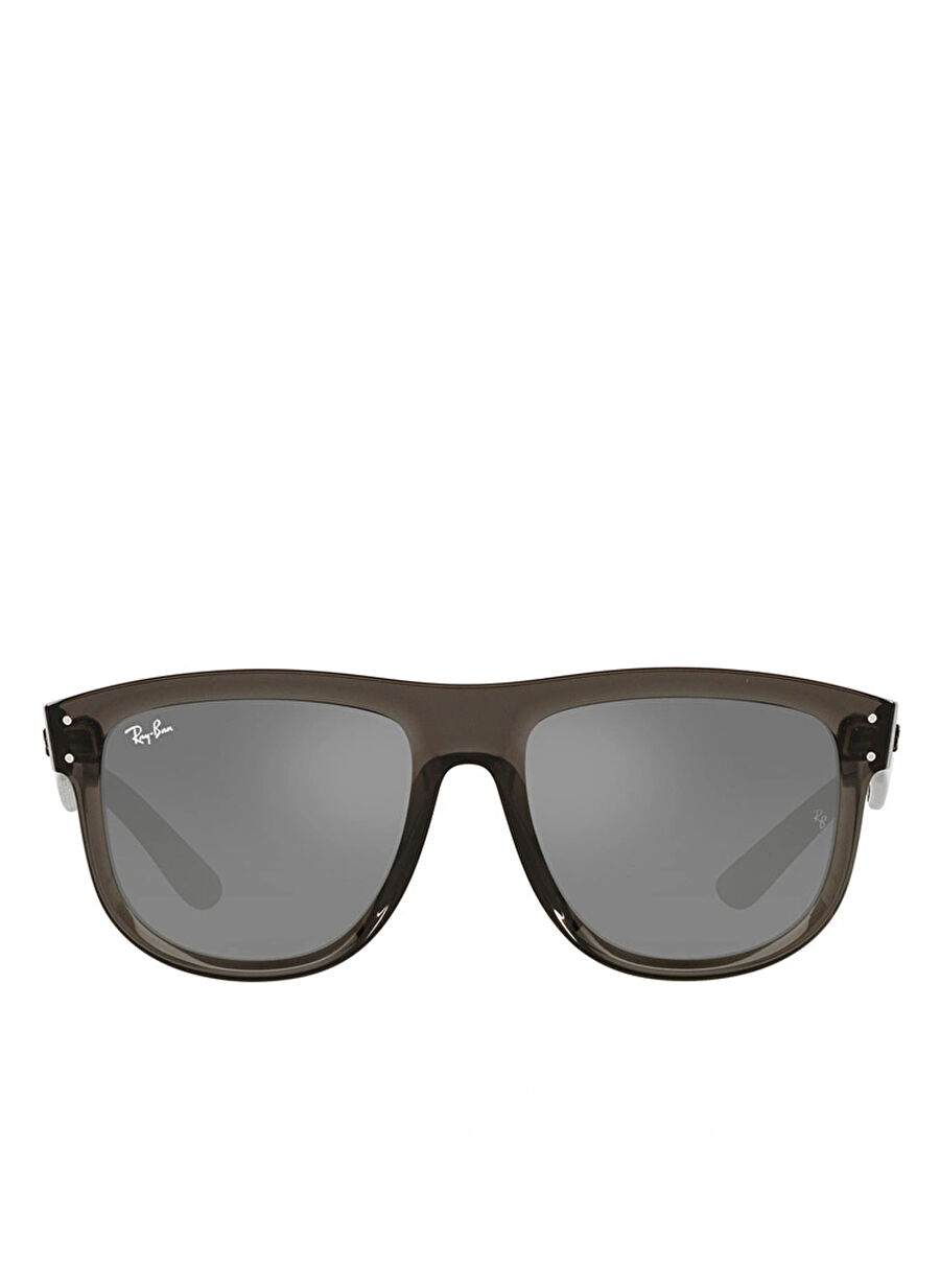 Ray-Ban Boyfriend Reverse RBR0501S Kare Gri Unisex Güneş Gözlüğü