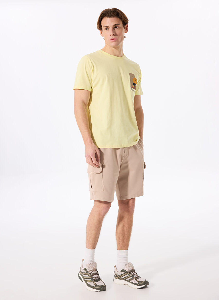 Discovery Expedition Bej Kargo Şort D4SM-SHT3289