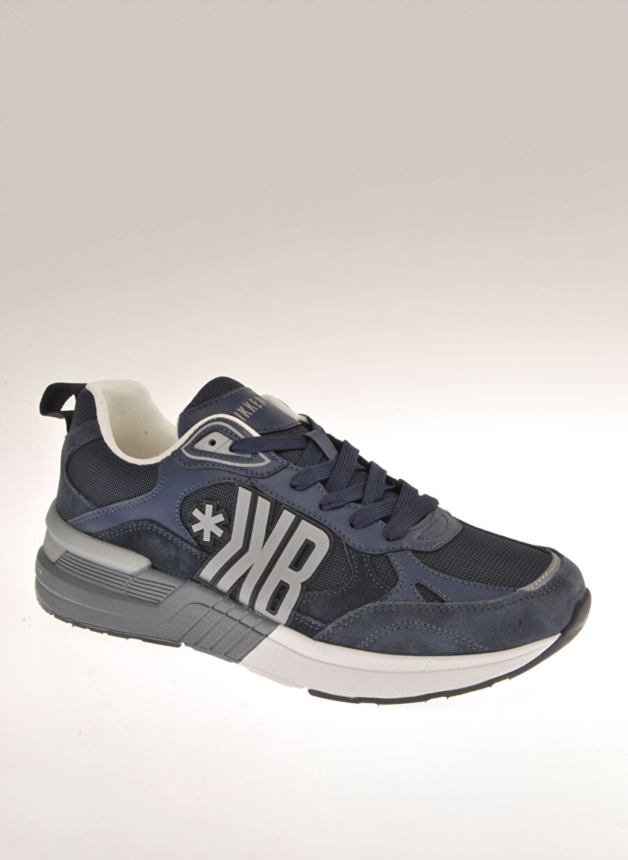 Dirk Bikkembergs Lacivert Erkek deri Sneaker 20210/CP