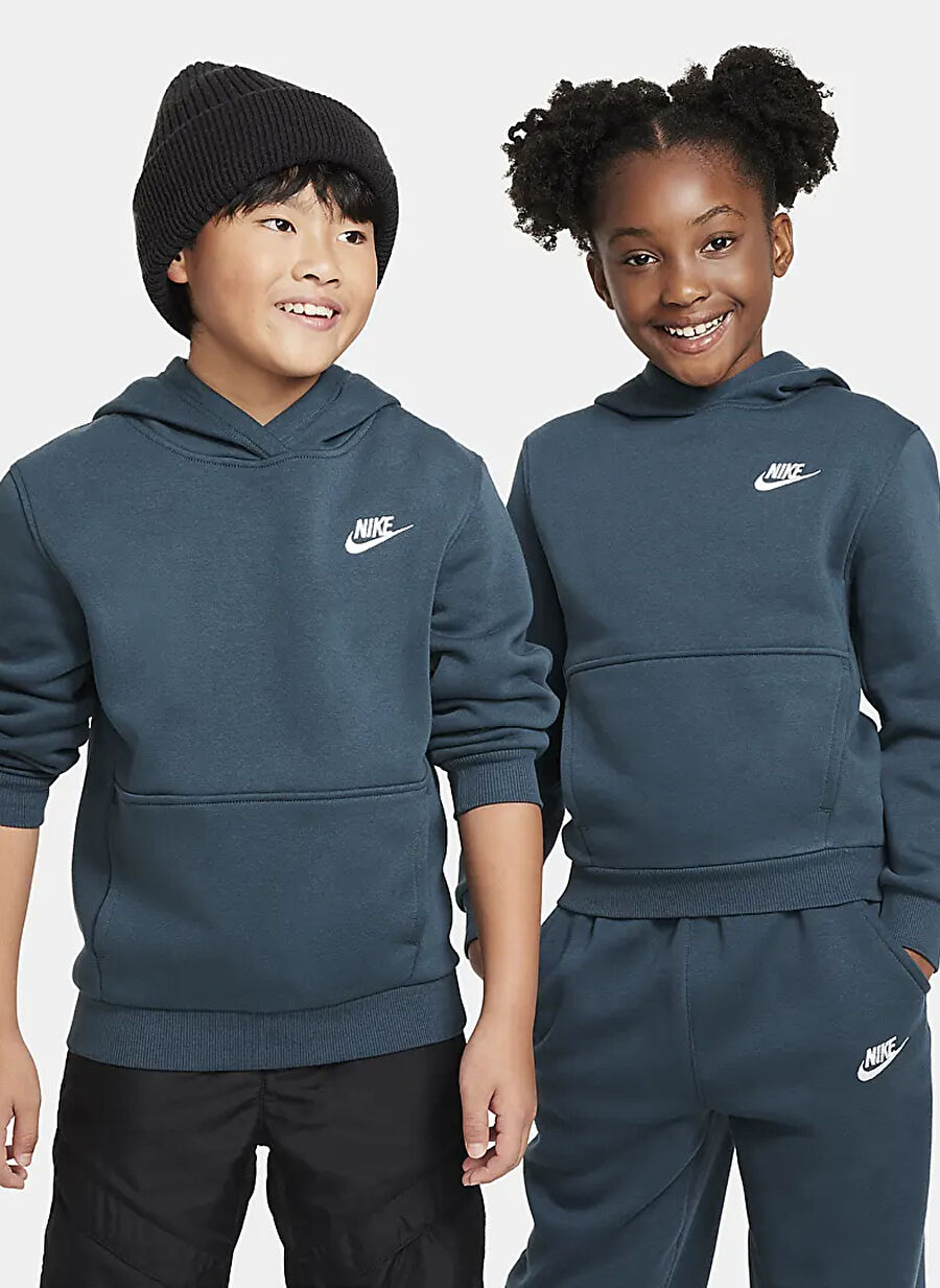 Nike Petrol Erkek Çocuk Sweatshirt