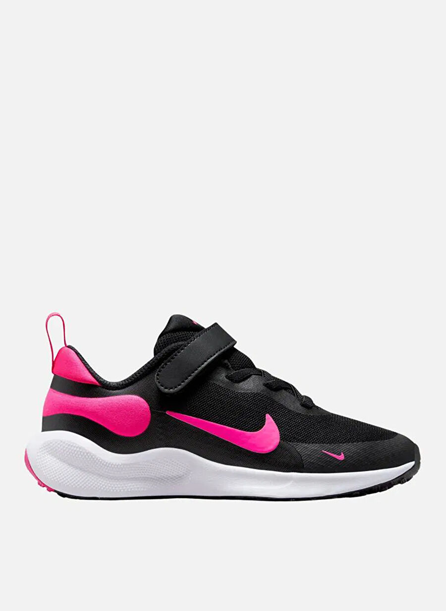 Nike NIKE REVOLUTION 7 (PSV) Siyah - Pembe Kız Bebek Yürüyüş Ayakkabısı FB7690-002