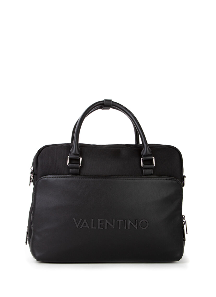 Valentino Siyah Erkek 38x31x11 cm Laptop Çantası VBS7C316