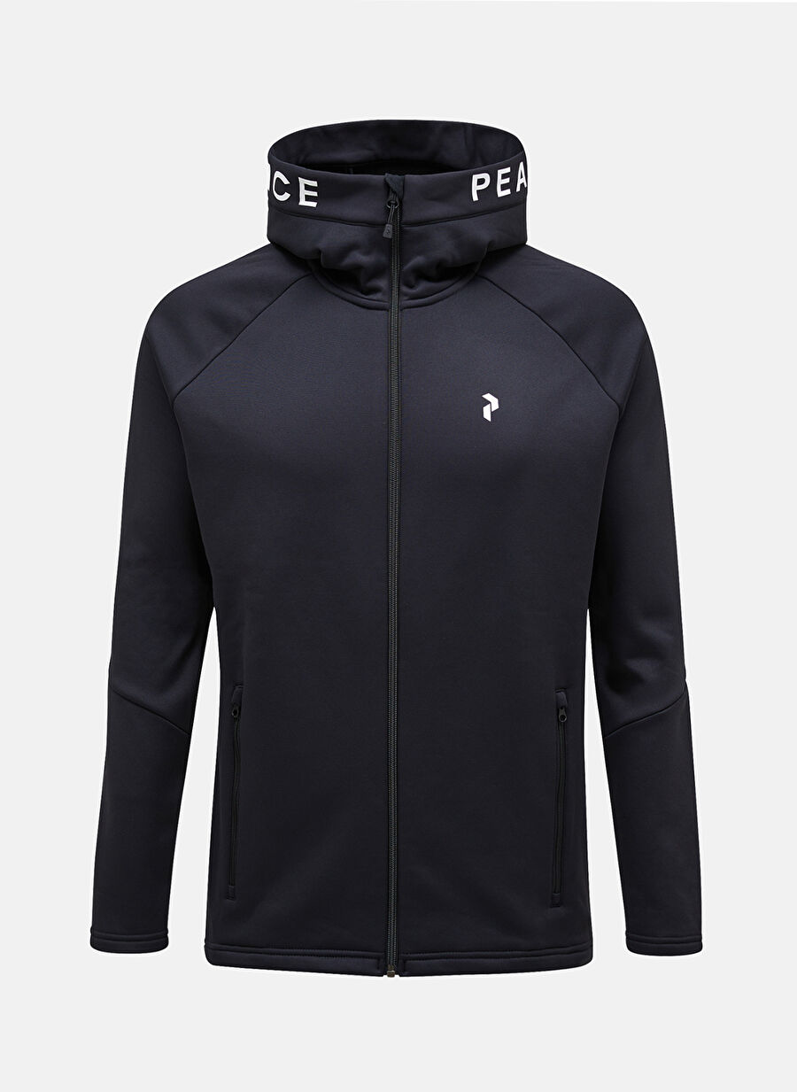 Peak Performance Siyah Erkek Kapüşon Yaka Sweatshirt G79437060_M
