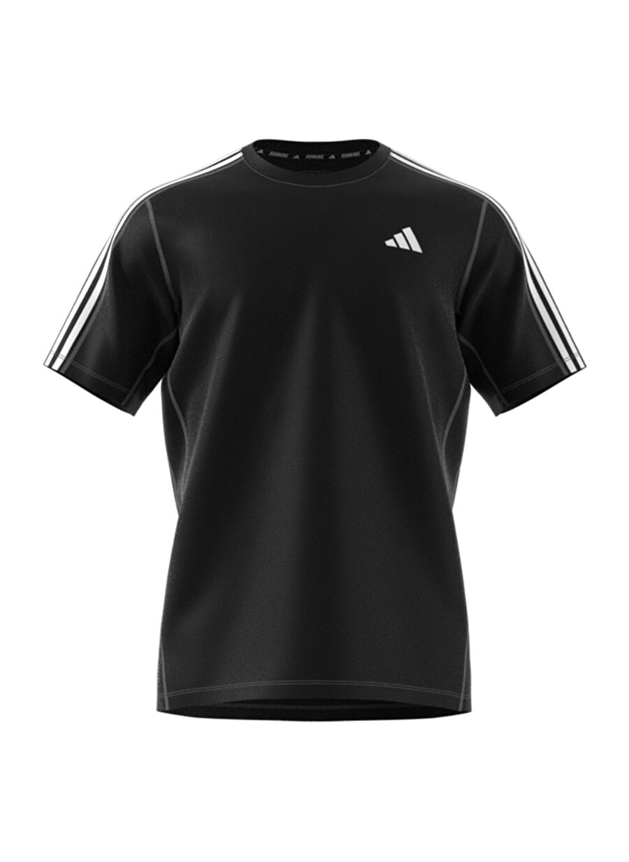 Adidas Siyah Erkek Yuvarlak T-Shirt Iq3834 Otr E 3S Tee