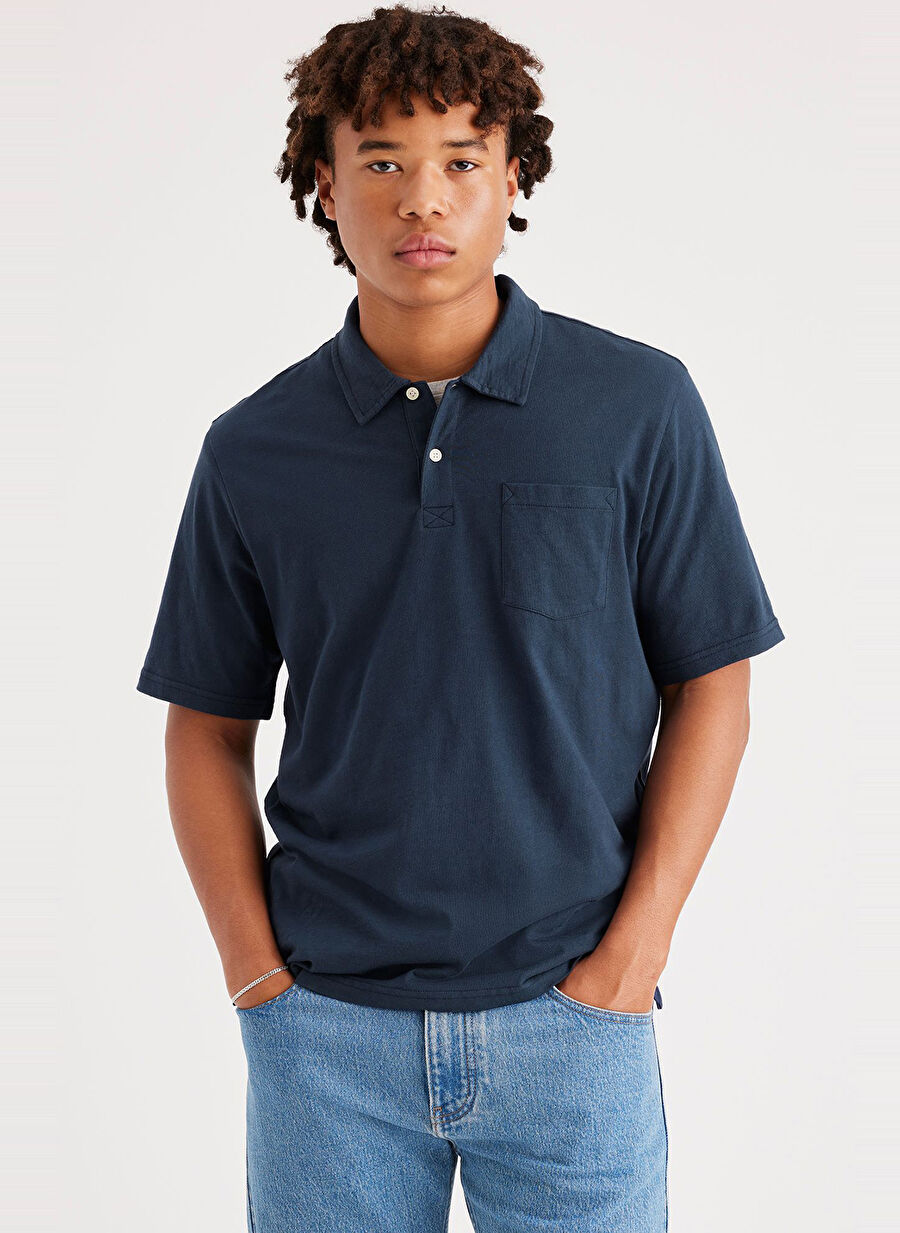 Dockers Lacivert Erkek Polo T-Shirt A5771-0003