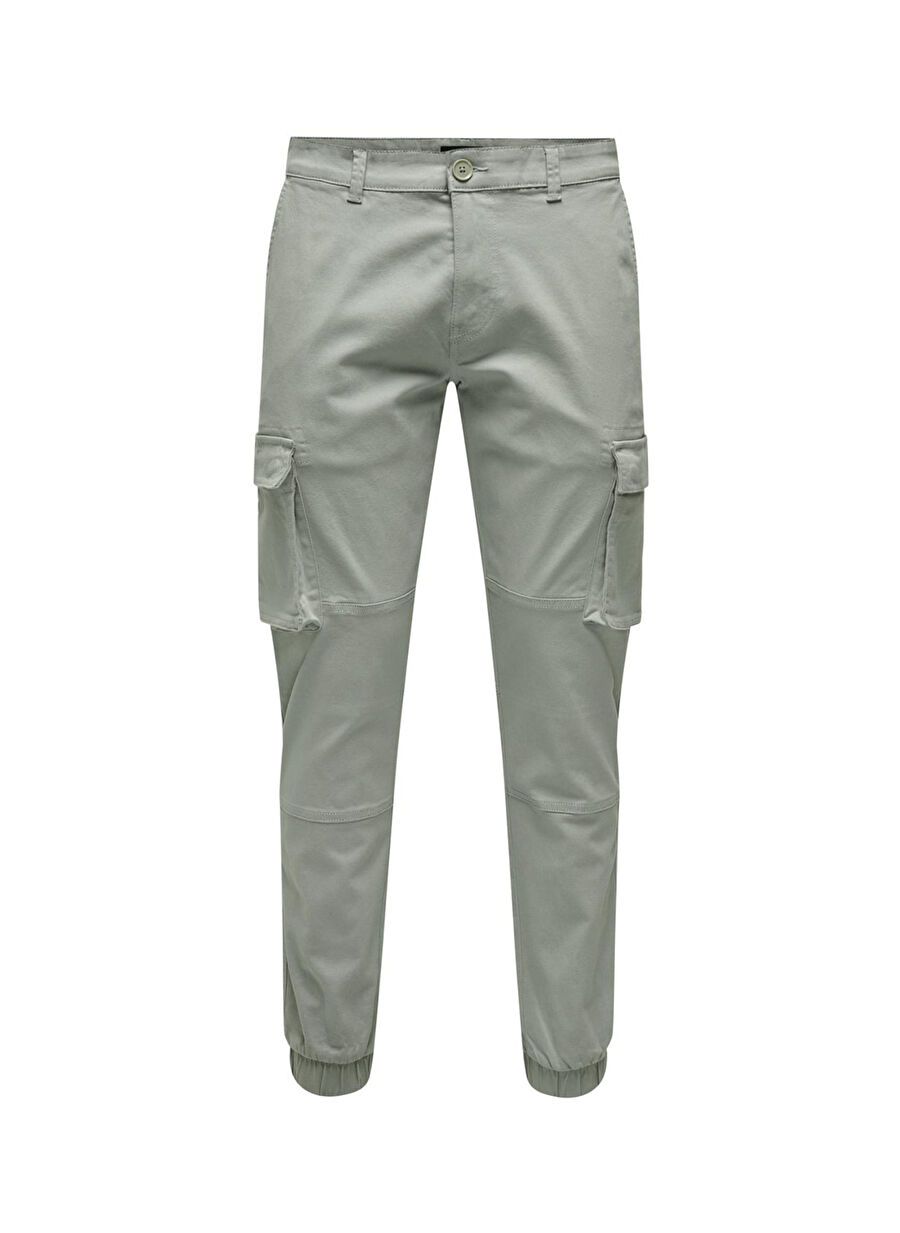 Only & Sons ONSCAM STAGE CUFF - Cargo trousers - dunkelgrün/olive Only & Sons ONSCAM STAGE CUFF - Cargo trousers - dunkelgrün/olive