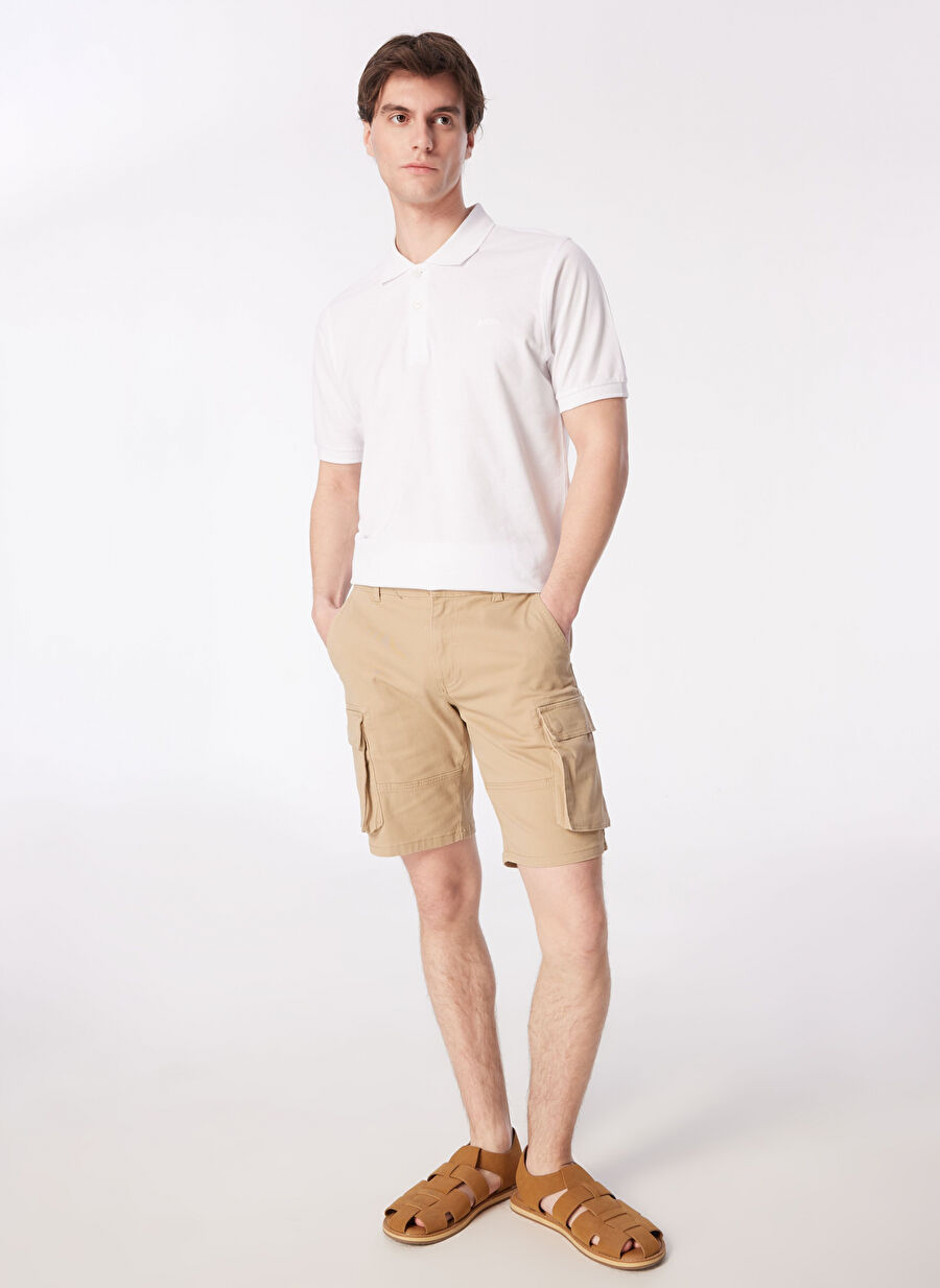 Only & Sons Açık Kahve Erkek Kargo Şort ONSCAM STAGE CARGO SHORTS 6689 LIFE