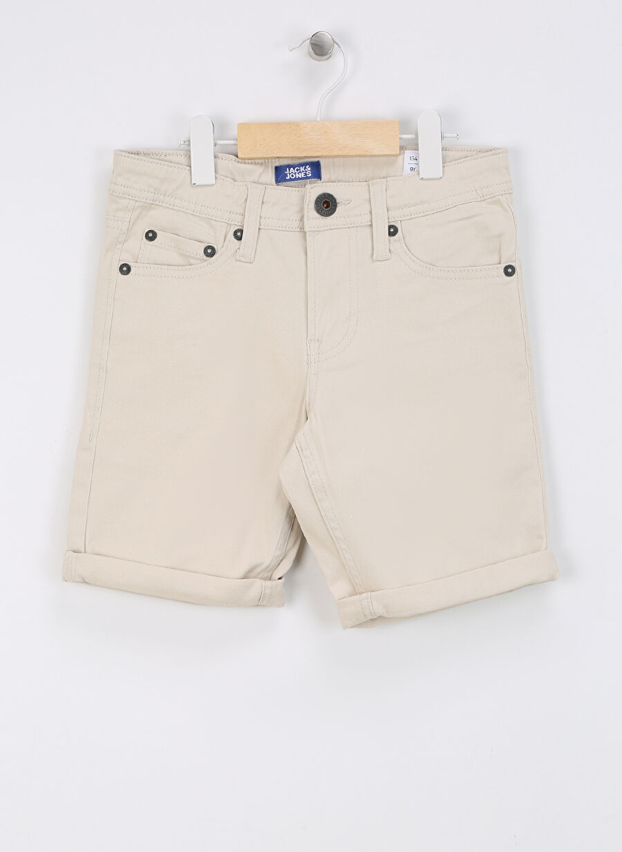 Jack & Jones Normal Bel Normal Taş Erkek Çocuk Şort JPSTRICK JJORIGINAL JNR