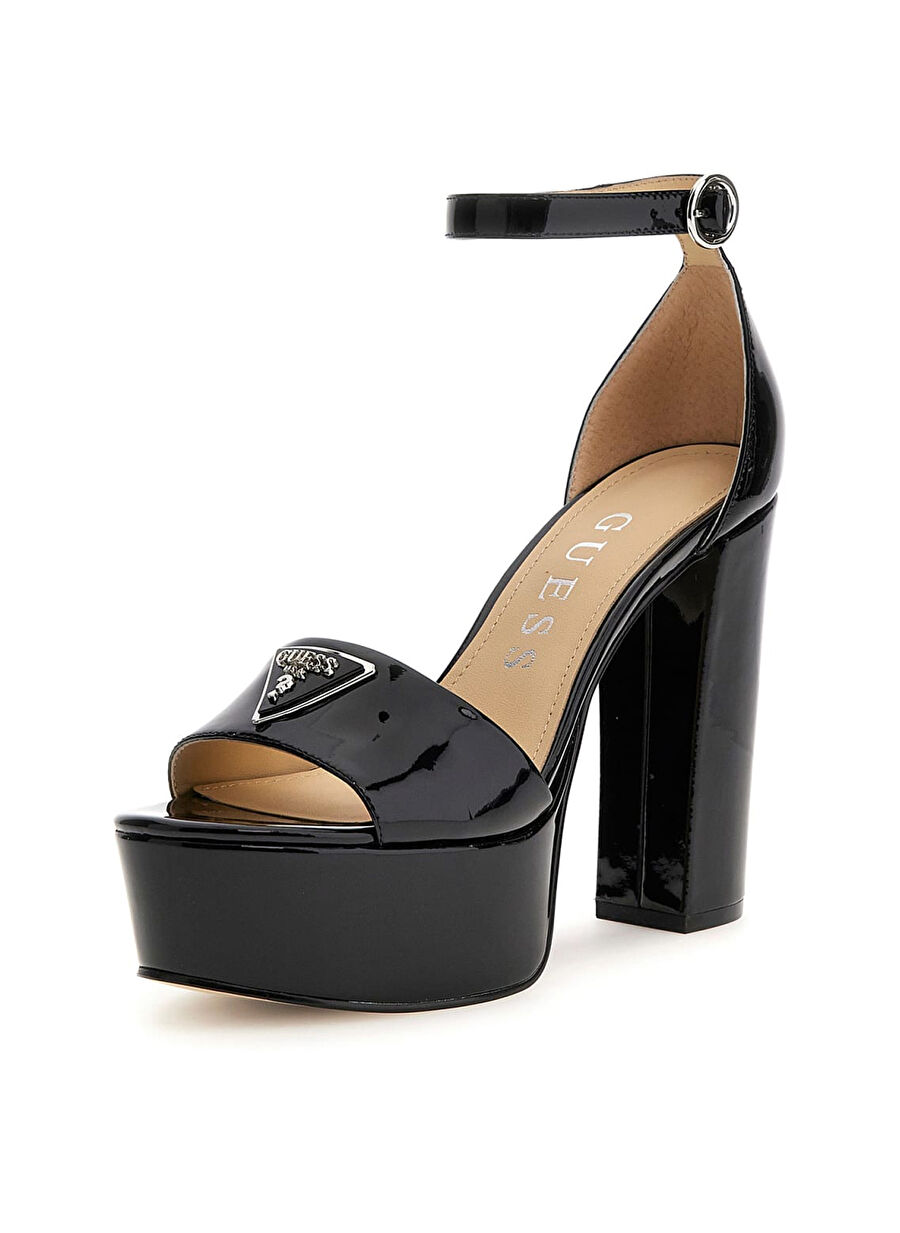 Guess Siyah Kadın Deri Topuklu Ayakkabı FLPSETPAT03BLACK Boyner