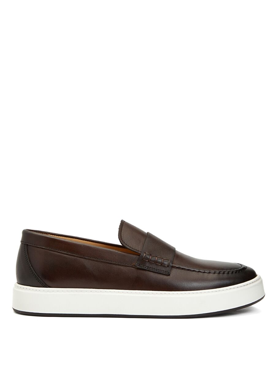 George Hogg Kahve Erkek Deri Loafer 60-62-2