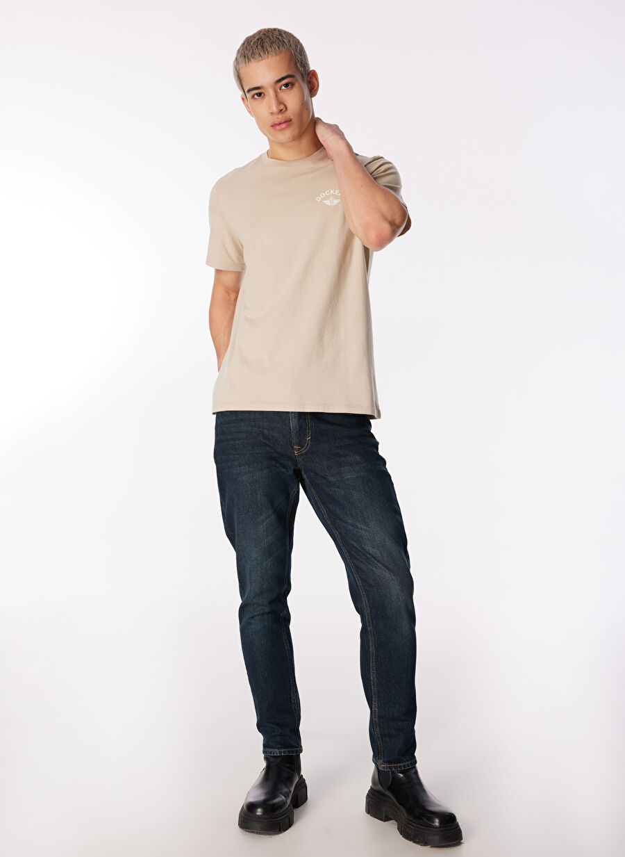 Lee Cooper JACK NEIL JUNIPER MI Normal Bel Slim Fit Erkek Denim Pantolon 242 LCM 121044