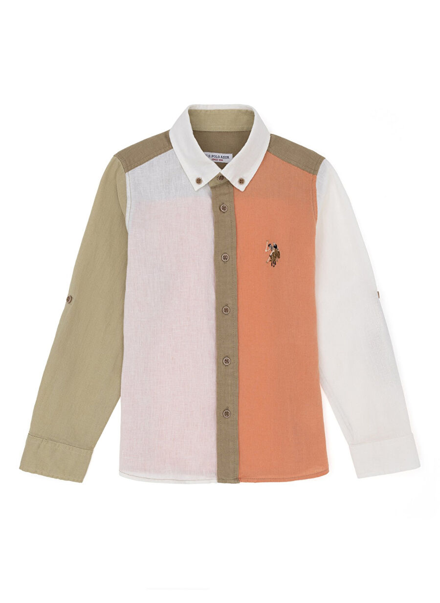 U.S. Polo Assn. Çok Renkli Erkek Gömlek NIPPONMENKIDS