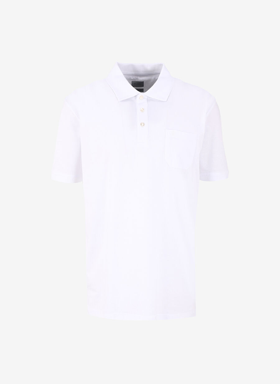 Beymen Business Beyaz Erkek Polo T-Shirt 4BX482420007