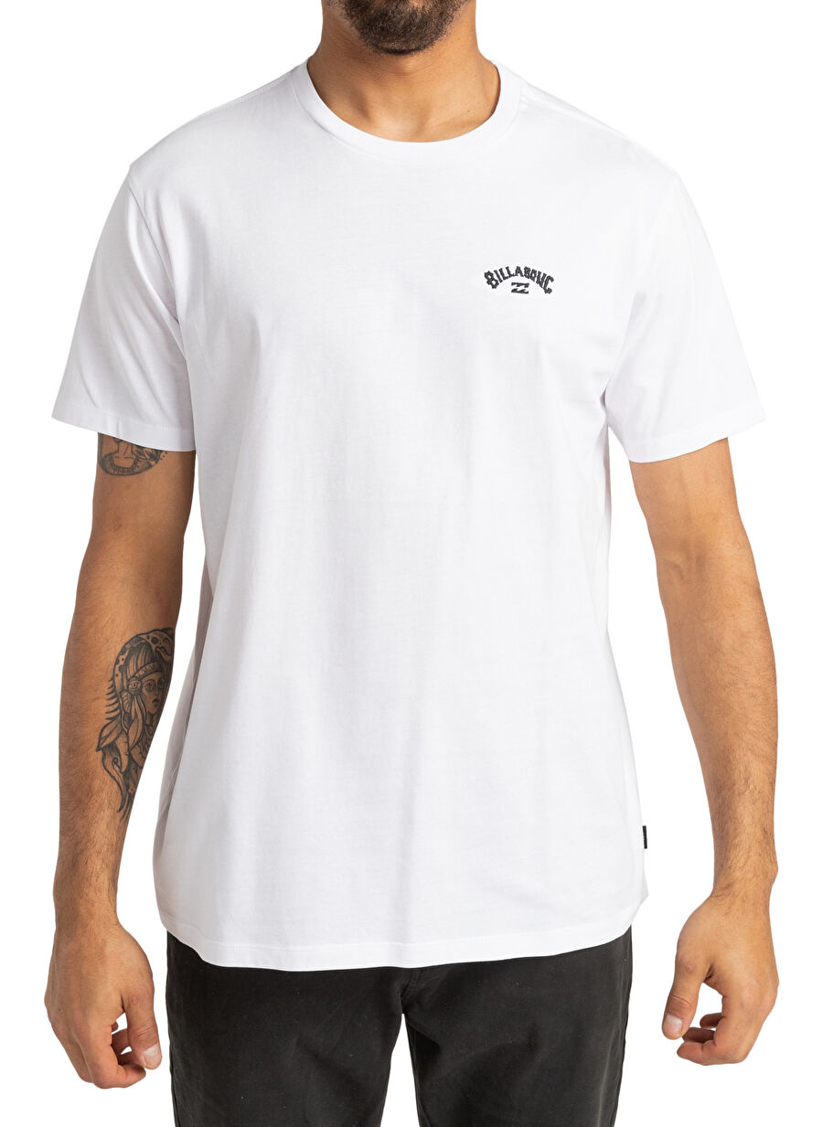 BILLABONG Beyaz Arch Crew Ss Erkek T-Shırt Ebykt00100