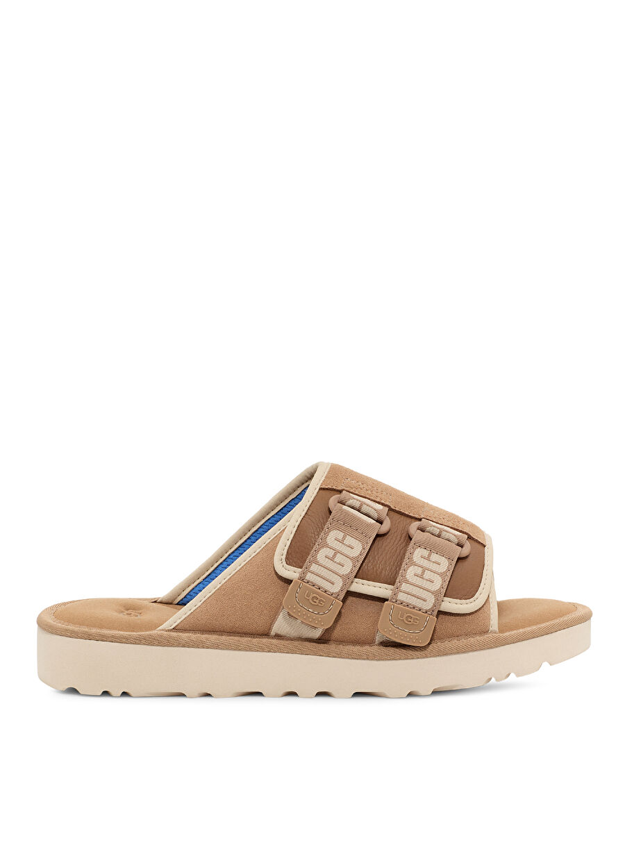 Ugg Kum Erkek Süet + Deri Terlik M GOLDENCOAST STRAP SLIDE