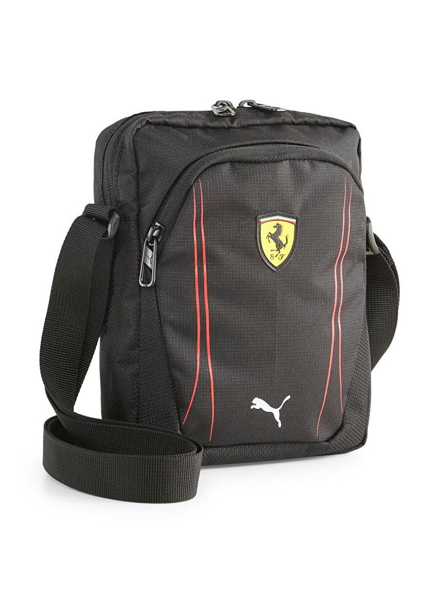 ponta Puma Siyah Unisex Omuz Çantası 07982402 Ferrari Sptwr Race Portabl