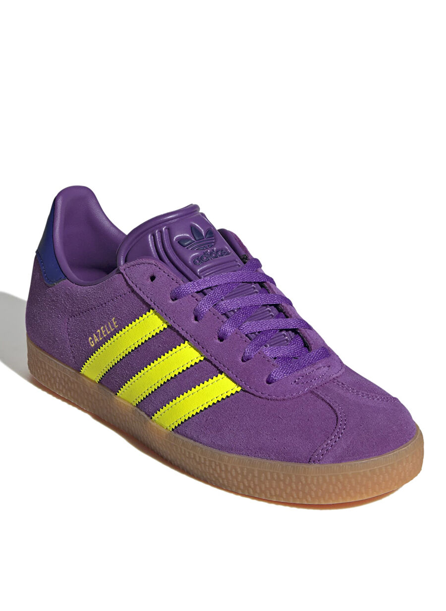 パープルジェム Adidas Mor Kız Çocuk Yürüyüş Ayakkabısı Jp7126-Gazelle J