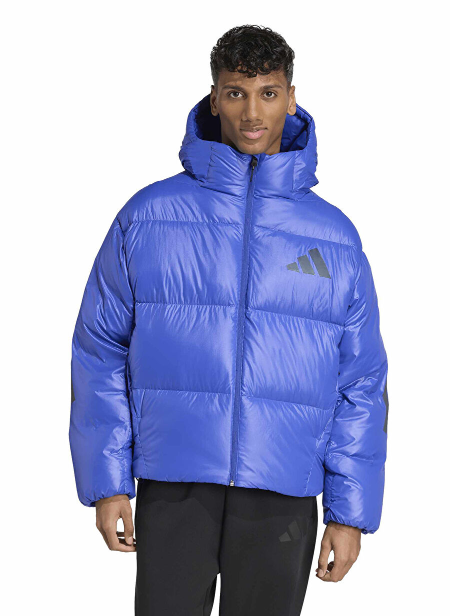 Adidas Jw1515 M Z.N.E. Puffer Mavi Bol Kesim Erkek Spor Mont