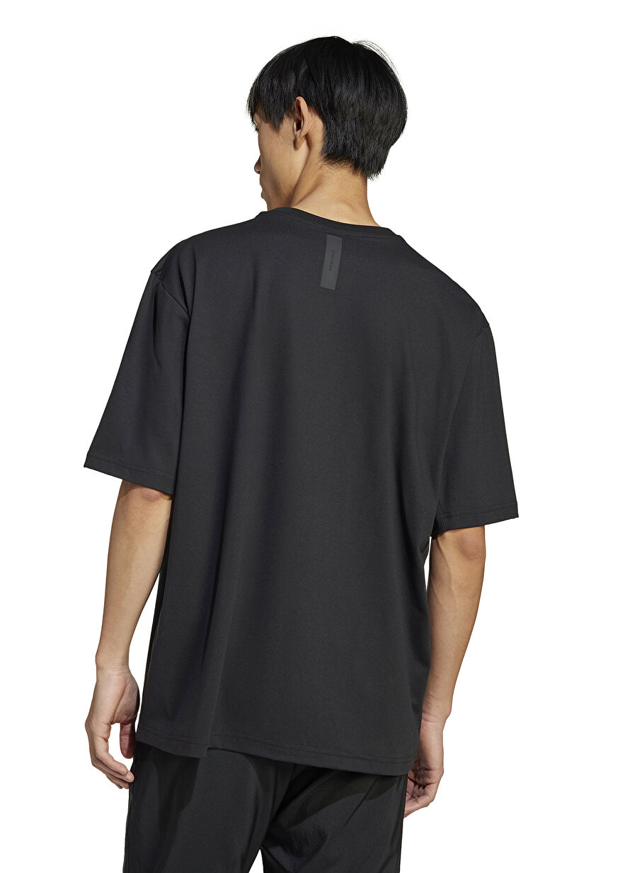 Adidas Jj1151 M Z.N.E. Tee Lo Siyah Bisiklet Yaka Bol Kesim Düz