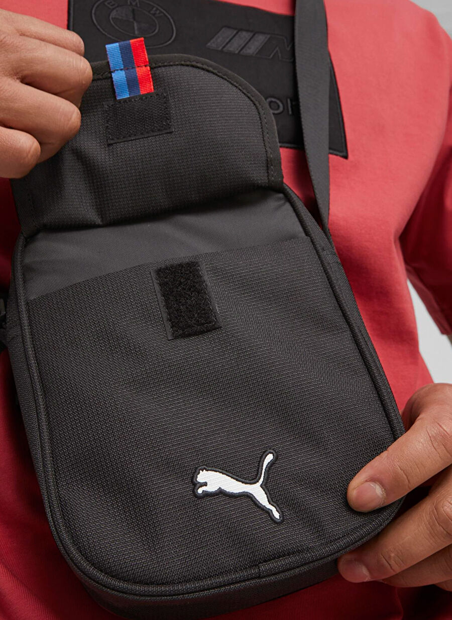 Puma 07984401 Bmw Mms Portable Puma Blac Siyah Erkek Omuz Çantası