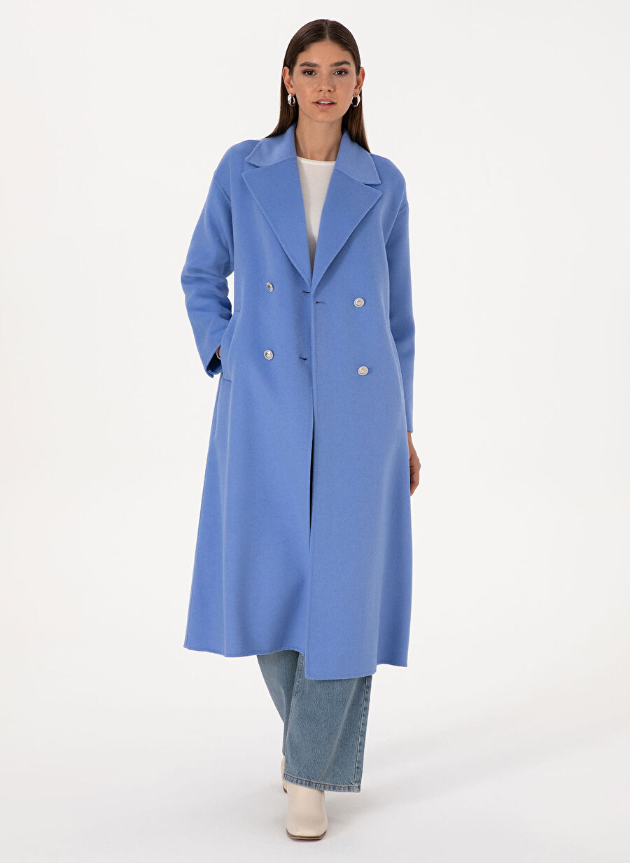 Pierre Cardin Mavi Kadın Basic Kaban JOSE