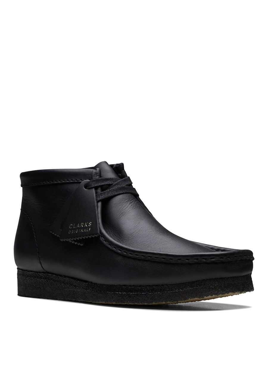 Clarks Siyah Erkek Deri Bot Wallabee Boot - 15688527 | Boyner