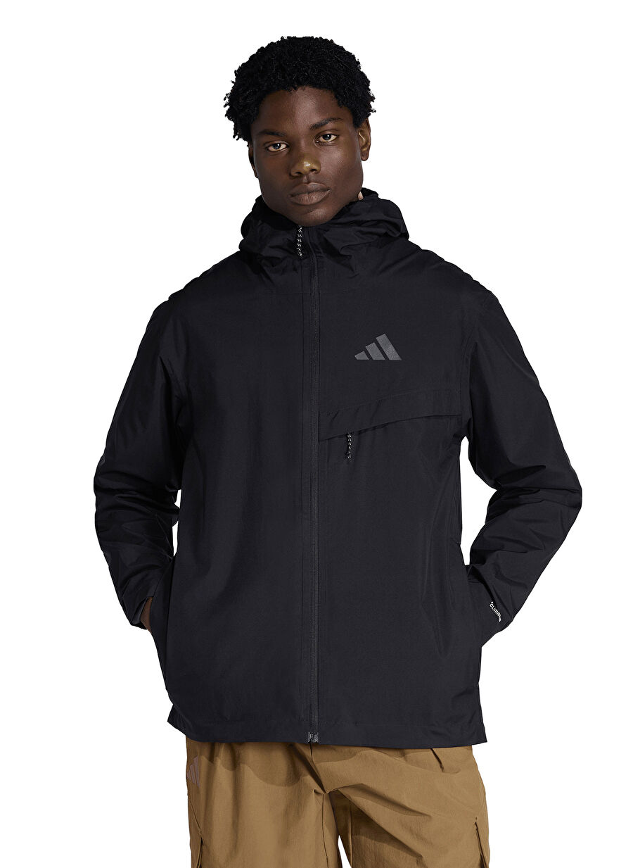 Adidas Jy4118 Mt 2L Rain J Siyah Erkek Zip Ceket - 15843790 | Boyner