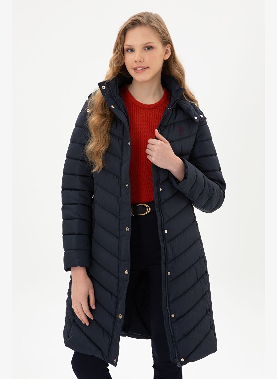 U.S. Polo Assn. Kadın Lacivert Kaban 50312015-VR033