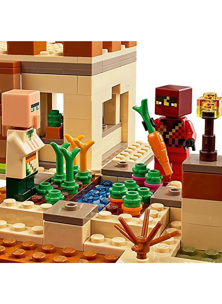 Raid Lego Set Illager Raid 21160 Minecraft Pillager Raid 21160 The