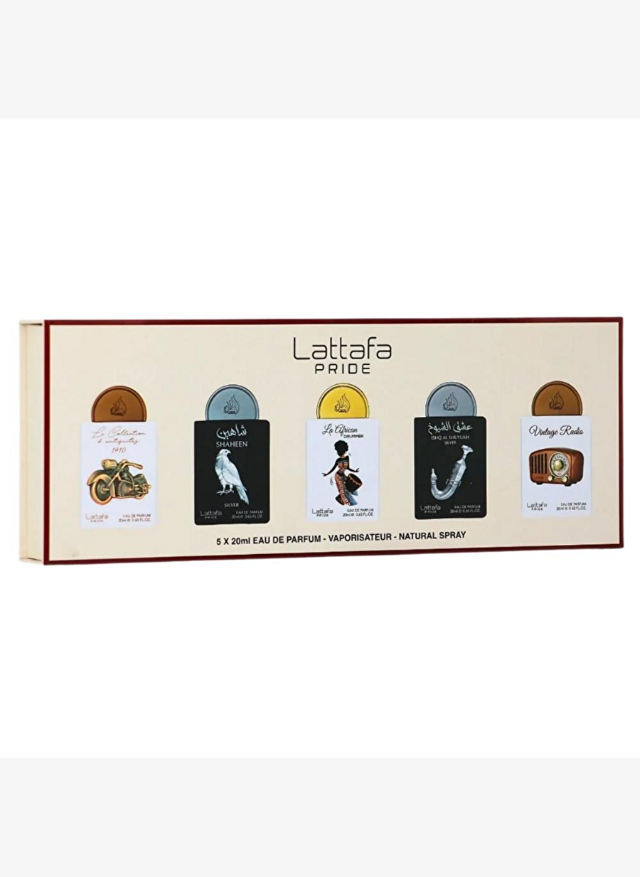 Lattafa Pride 5 X 20 Ml Edp Gift Set Box 05 Unisex Parfüm Seti