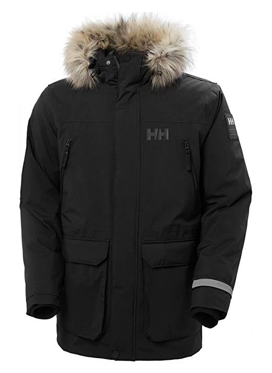Helly Hansen HHA.53630_HELLY HANSEN REINE PARKA Siyah Erkek Spor Mont
