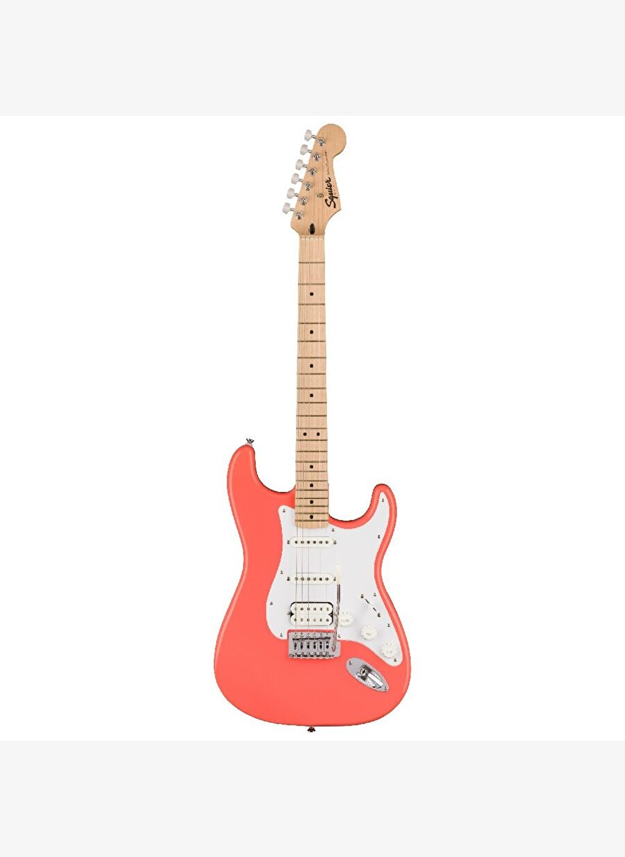 Squier Sonic Stratocaster Hss Akçaağaç White Pickguard Tahitian