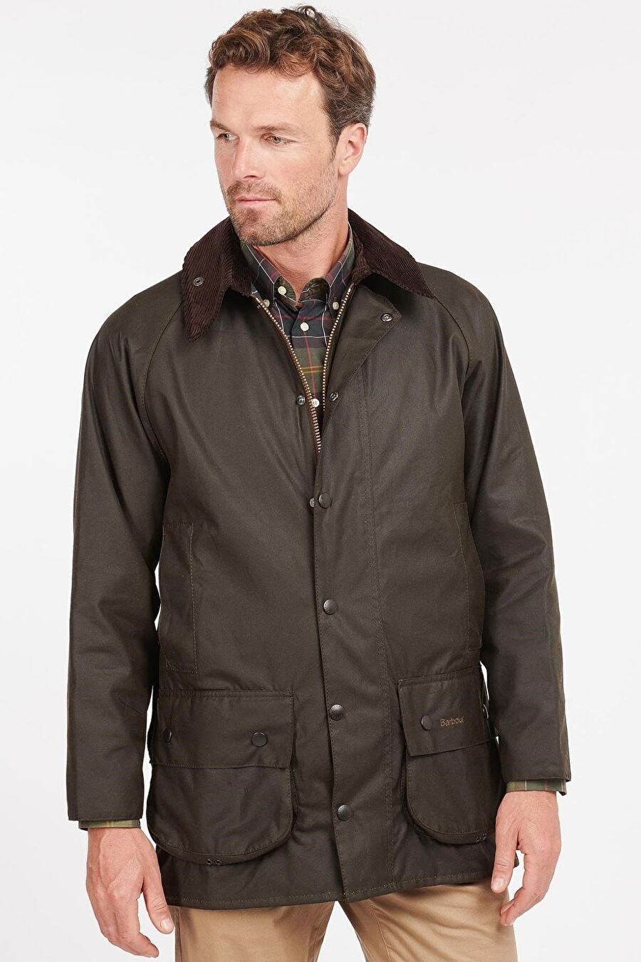 Barbour Classic Beaufort Yağlı Ceket Ol71 Olive - 15137360 | Boyner