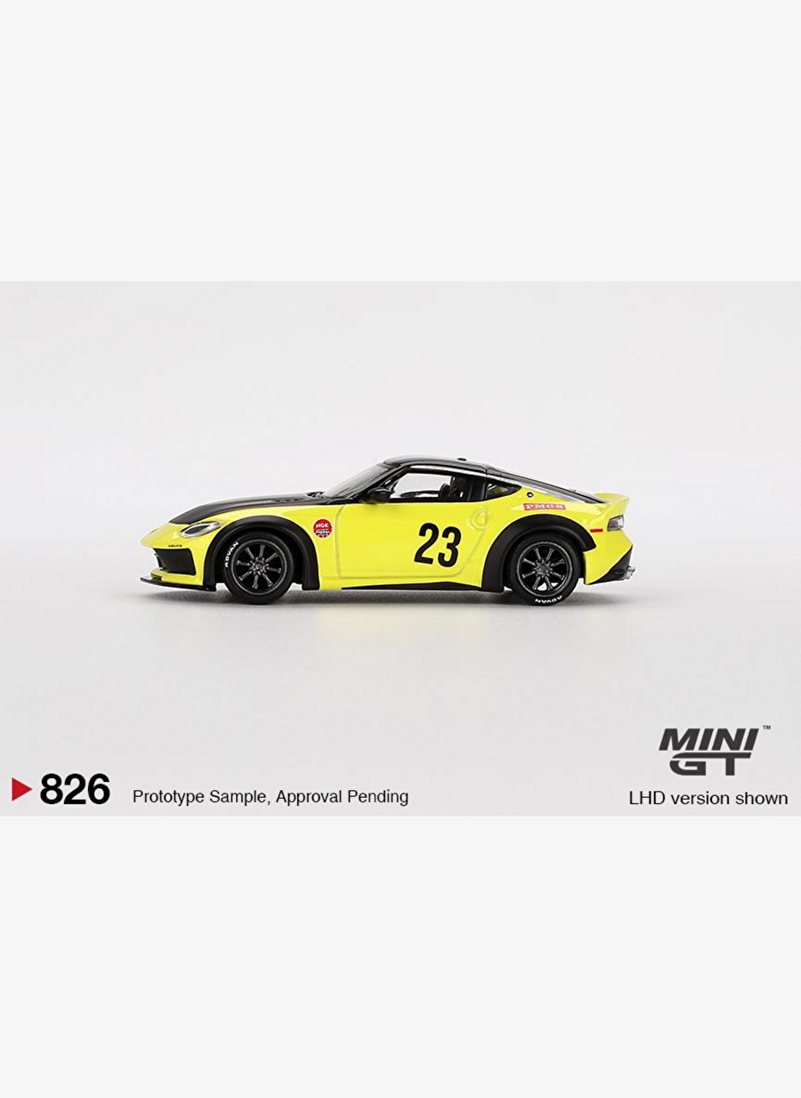 Mini Gt Nissan Z Lb☆Nation Works Ikazuchi Yellow 826 - 15618866