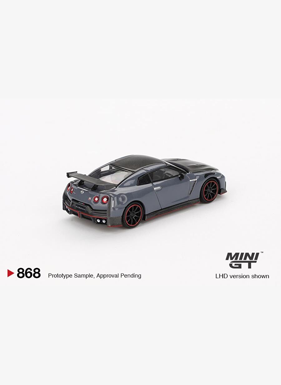 Mini Gt Nissan Gt-R Nismo 2024 Nismo Stealth Gray 868 - 15646661