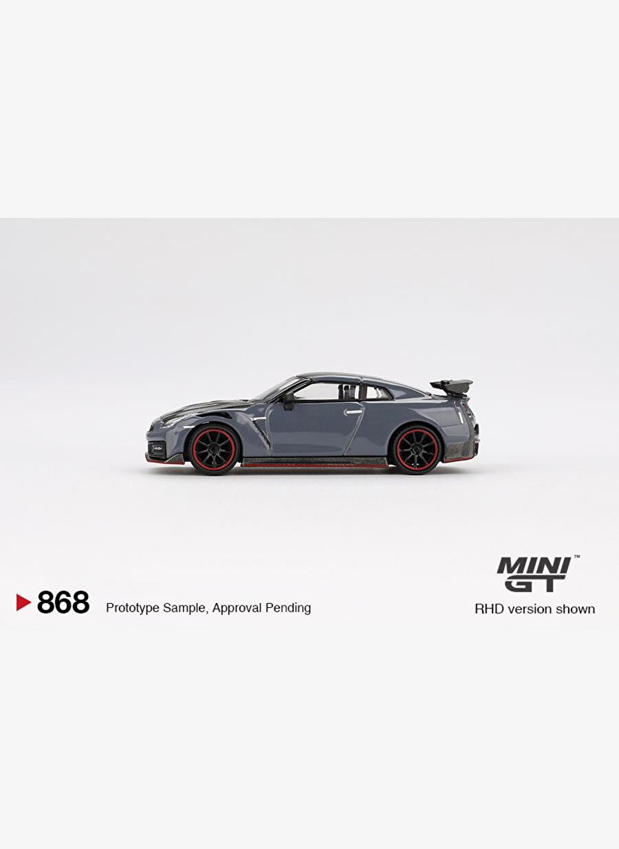 Mini Gt Nissan Gt-R Nismo 2024 Nismo Stealth Gray 868 - 15646661