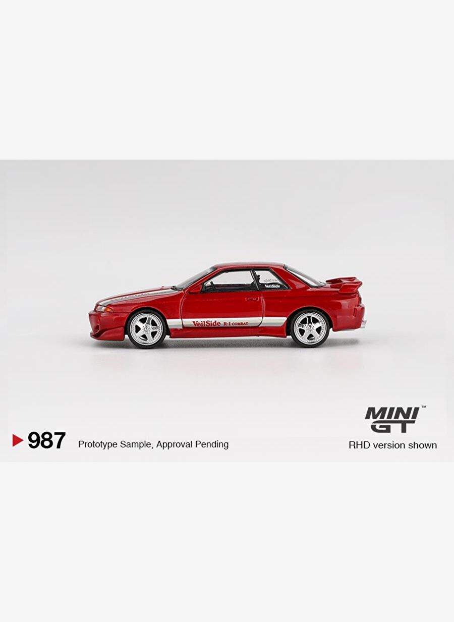 Mini Gt Nissan Skyline Gt-R (R32) Veilside Combat C-I Gem Red 987