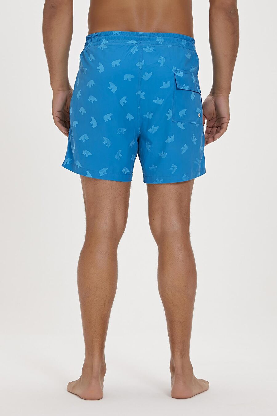 ｍａｙｕｒｉａ　0730 Chameleon Suda Renk Değiştiren Mavi Erkek Deniz Şortu - 15204011