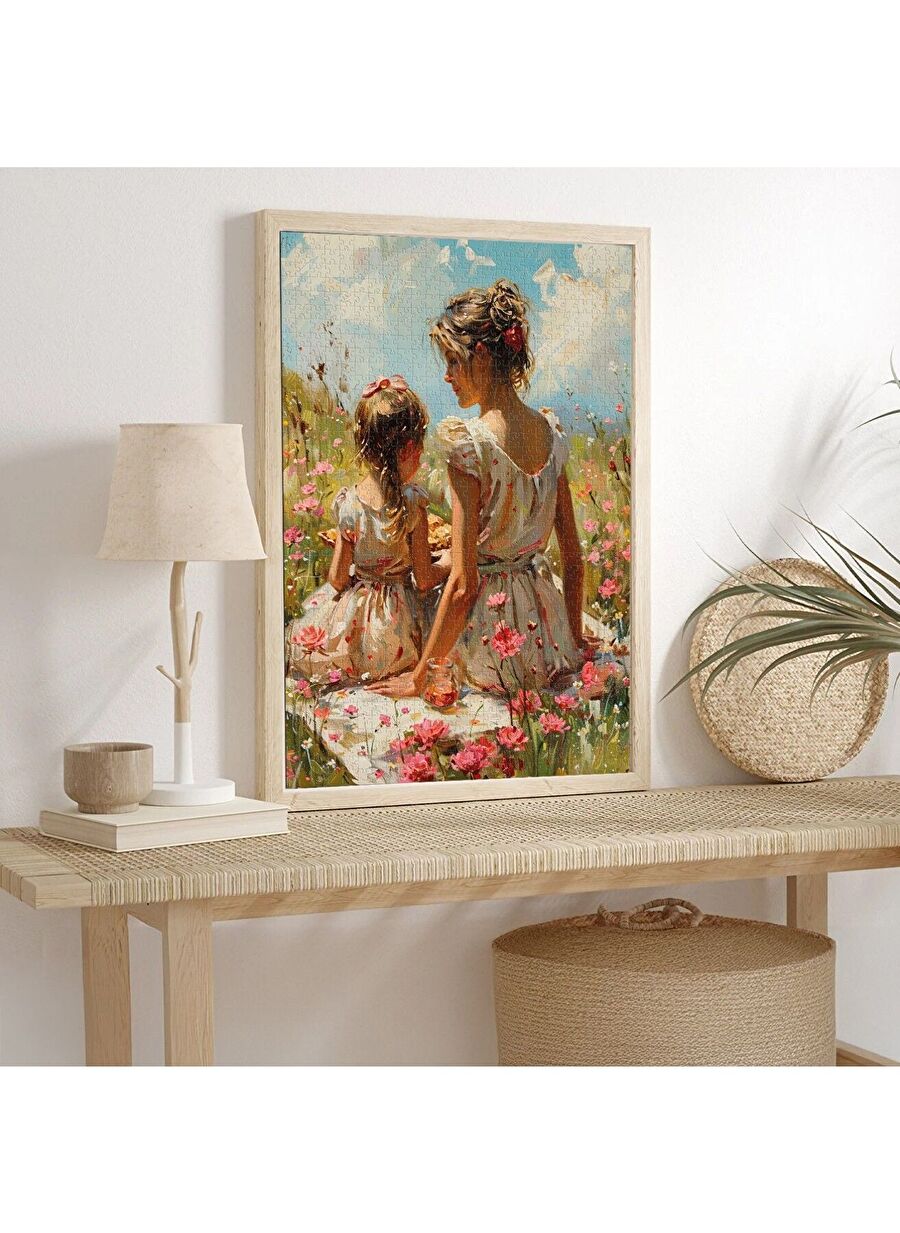 Ks Games 1000 Parça Anne Ve Kızı Puzzle - David Fairchild