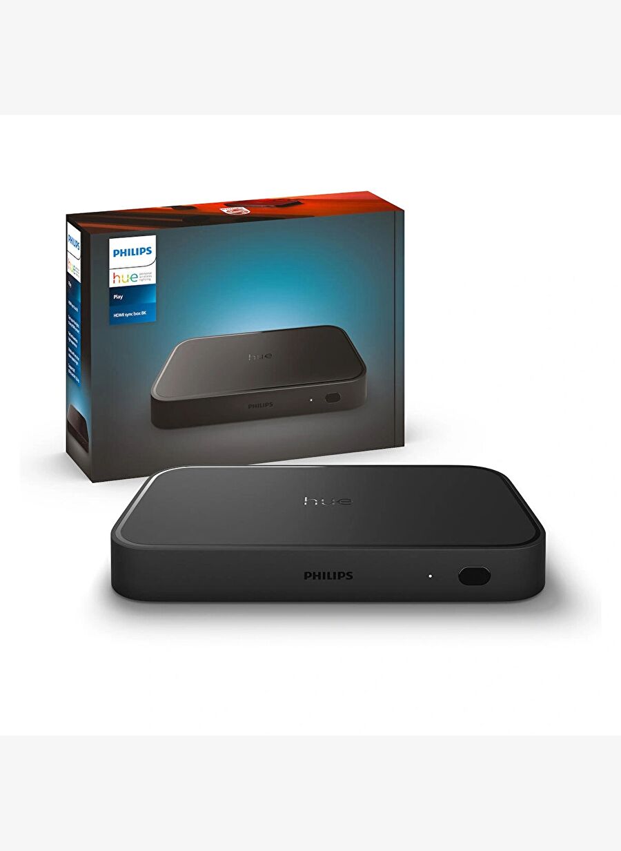 Philips Hue Hdmi Sync Box 8K, 4 Hdmi Bağlantısı, Akıllı Aydınlatma