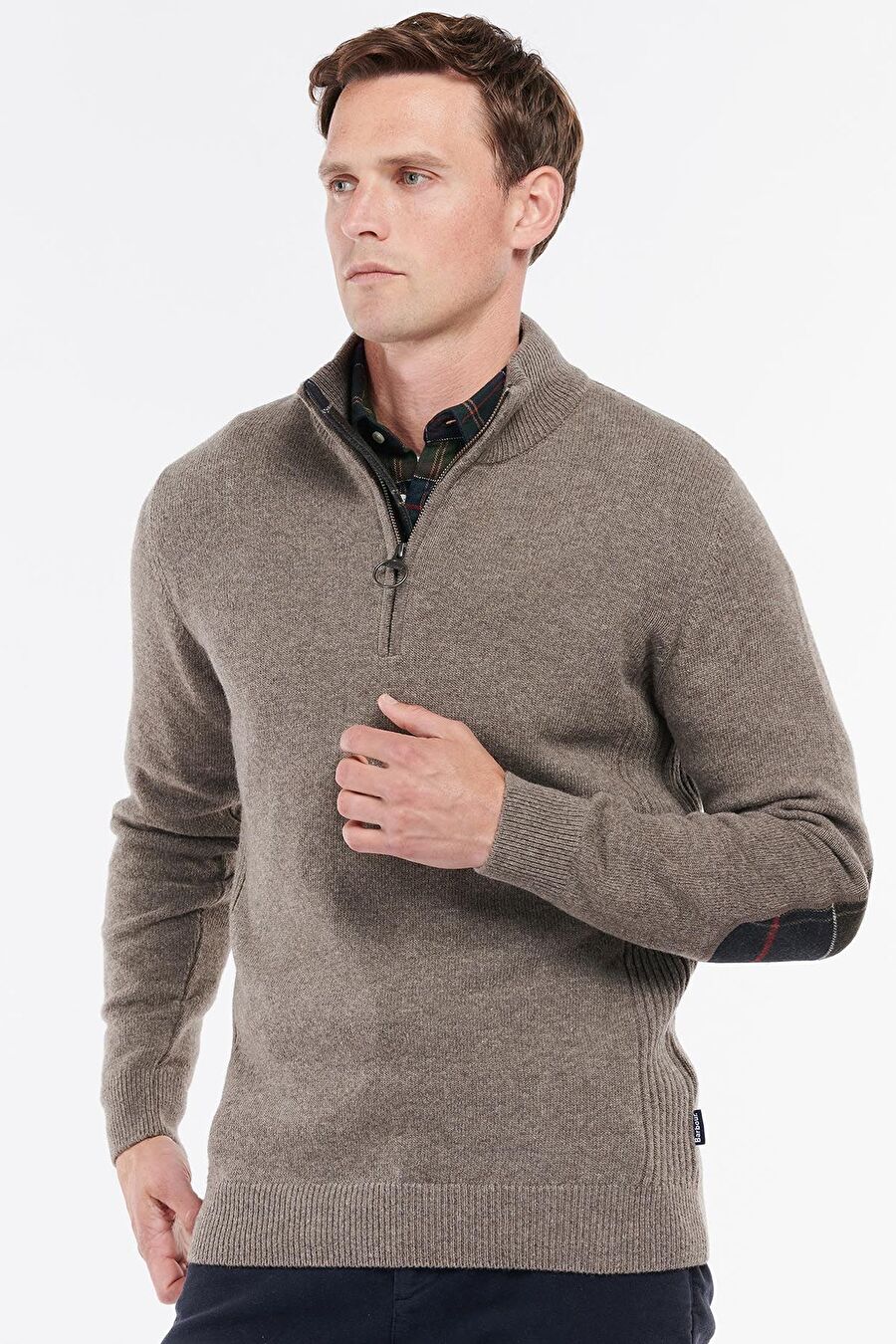 Barbour Holden Half Zip Kazak Ol76 Military Marl - 15177237 | Boyner