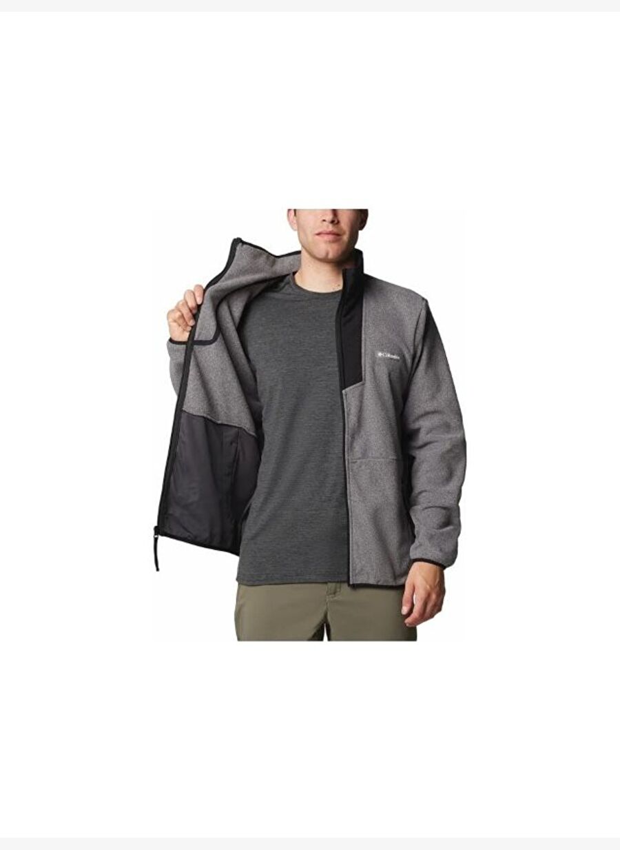Columbia Sequoia Grove™ Full Zip Fleece Koyu Gri Melanj Erkek